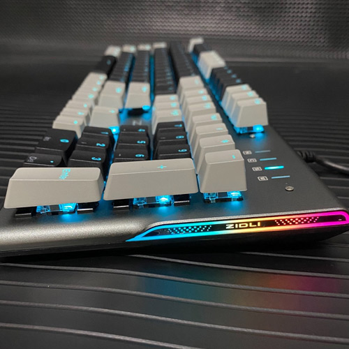 磁动力ZK3机械键盘 光轴 混光 深度清洁更换全新拼色键帽